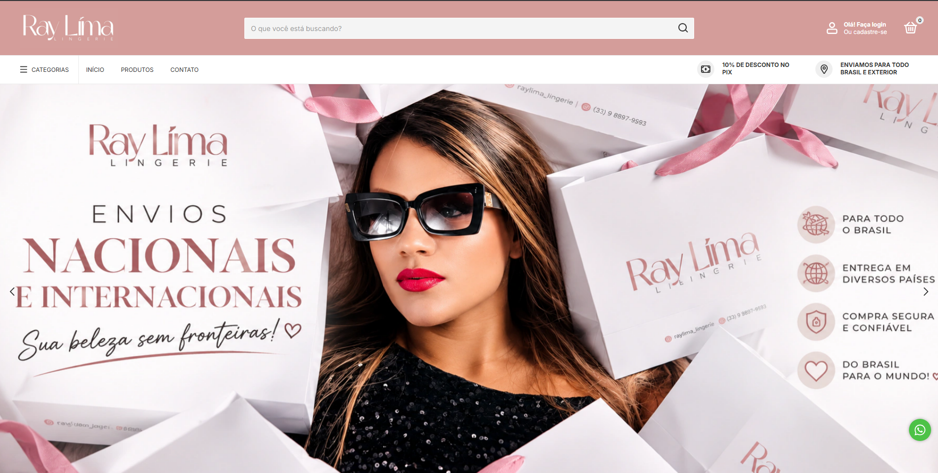 Ray Lima Lingerie Envio